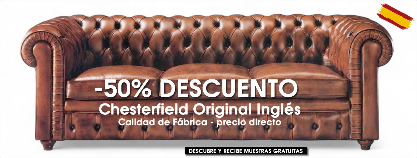 Sof&aacute; Chester y Chesterfield original